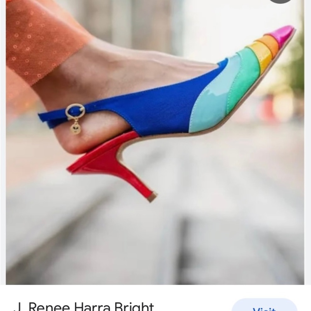 J. RENEE HARRA SHOES SLINGback Pump